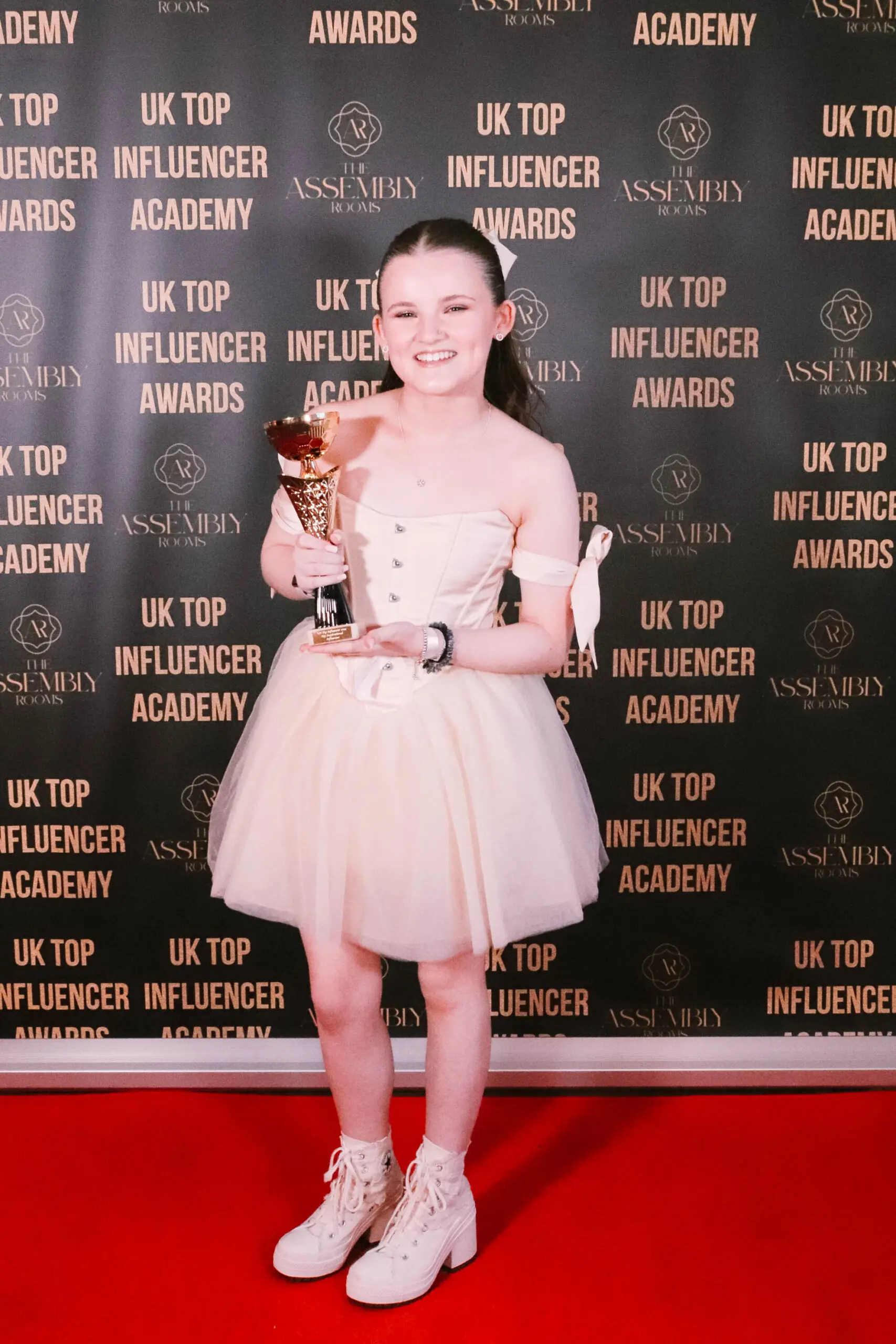 Winners-20 Eve - from Let's Make A Difference winner of UK Top Inspirational Influencer at The 2025 UK Top Influencer Awards