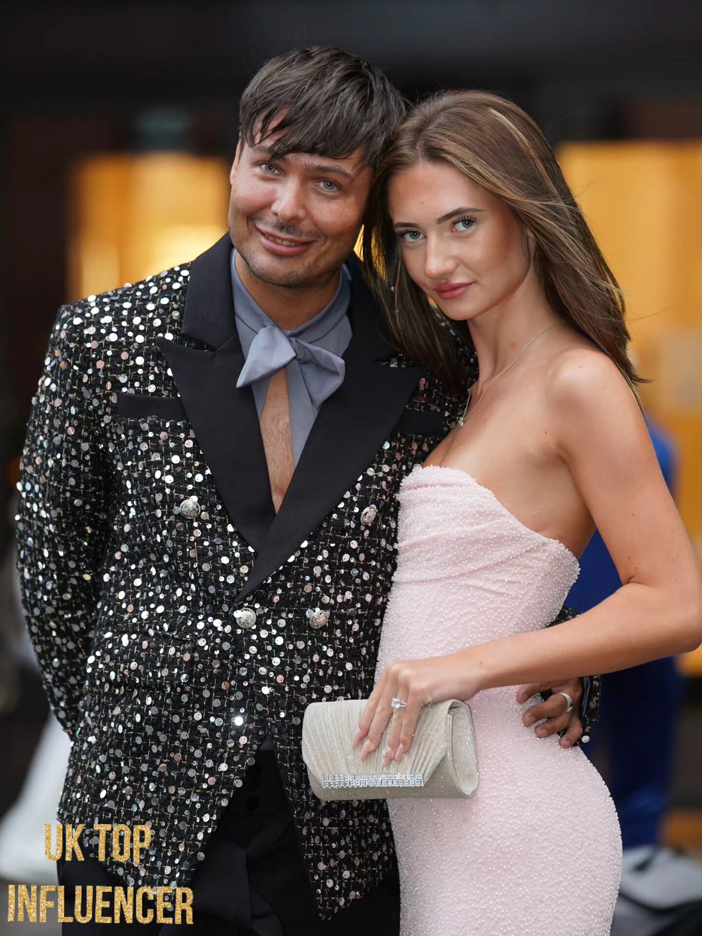 IMG_20250919_160244_595 Chris Henderson and Bella Ward an influencer from the North East of England attending her first London Fashion Week
